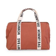 MOMMY BAG TELA RUGGINE CON FASCIATOIO