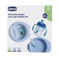 SET PAPPA 6+ MESI AZZURRO